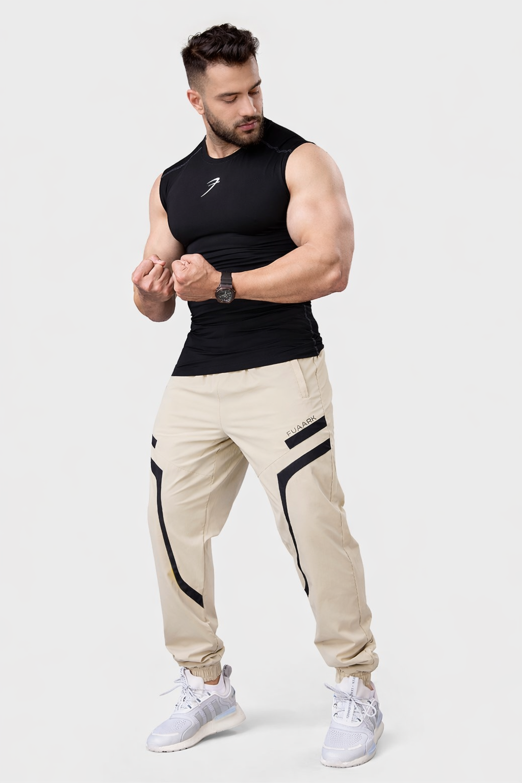 Compression Sleeveless Tank Black