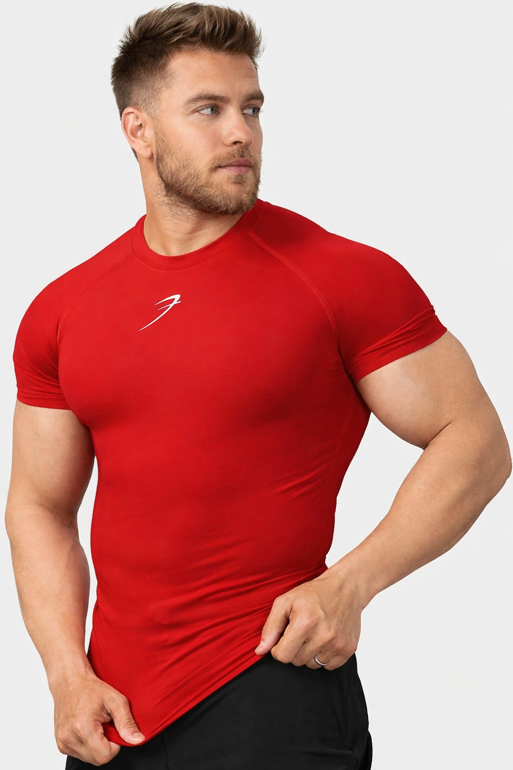 Compression T-shirt Red