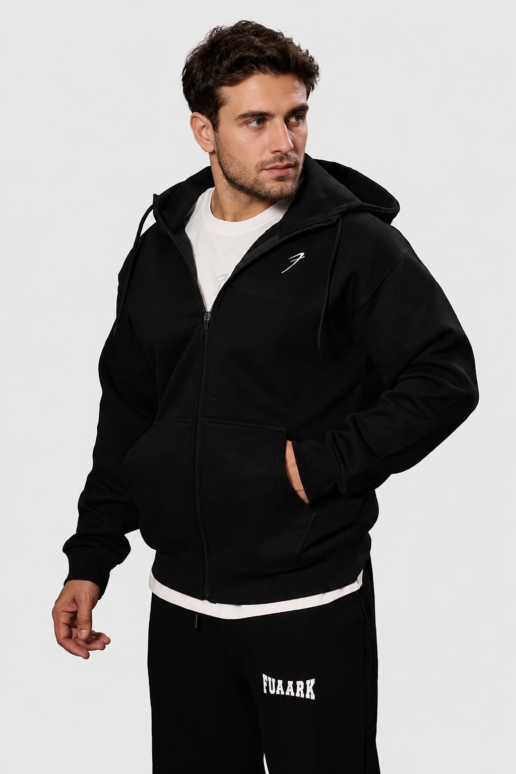 Brookline Oversized Jacket Black