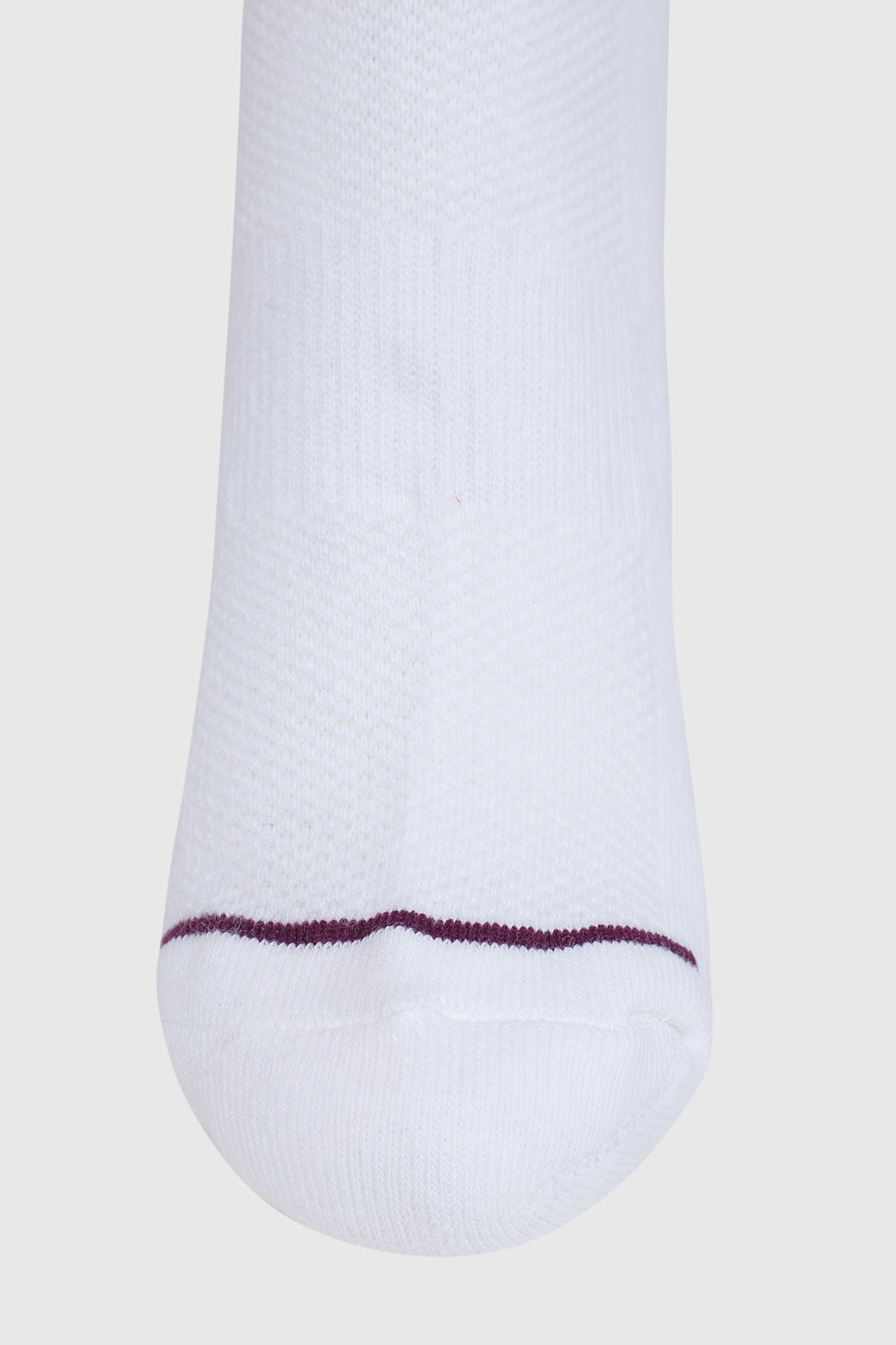 Legacy Quarter Socks White/Purple
