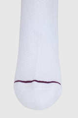 Legacy Quarter Socks White/Purple
