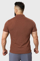 Mark Polo T-shirt Coffee