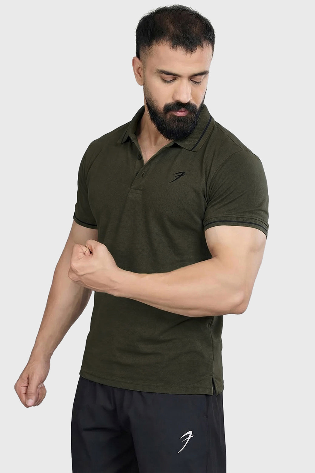 Mark Polo T-shirt Olive