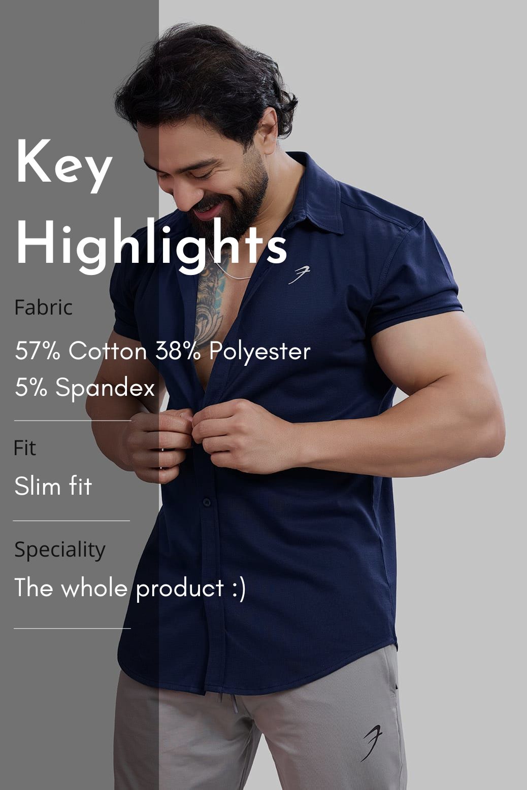 Aero Shirt Navy