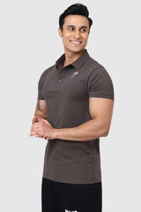Polo T-shirt Gunmetal