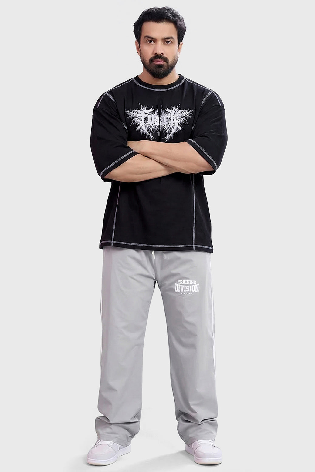 Primal Code Oversized T-shirt Black