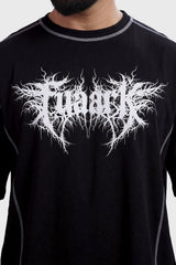 Primal Code Oversized T-shirt Black