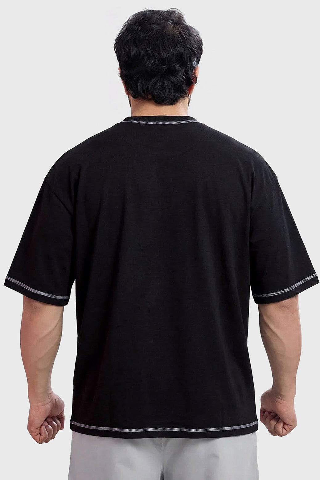 Primal Code Oversized T-shirt Black