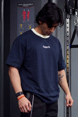 Heavyweight Oversized T-shirt Navy