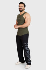 Ribbed Tank Olive