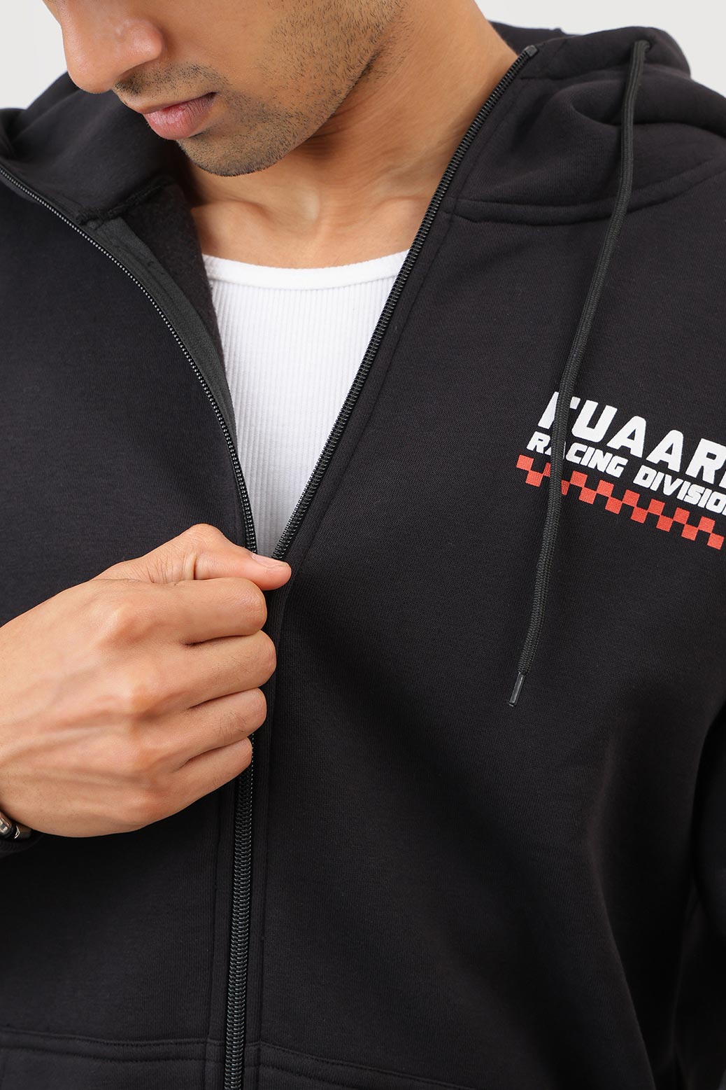 Fuaark Racing Division Oversized Jacket Black