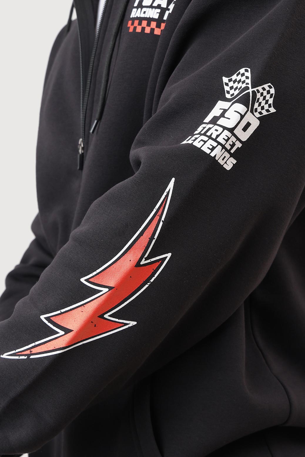 Fuaark Racing Division Oversized Jacket Black