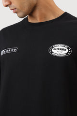 Fuaark Racing Club Oversized T-shirt Black