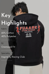 Fuaark Racing Division Oversized Jacket Black