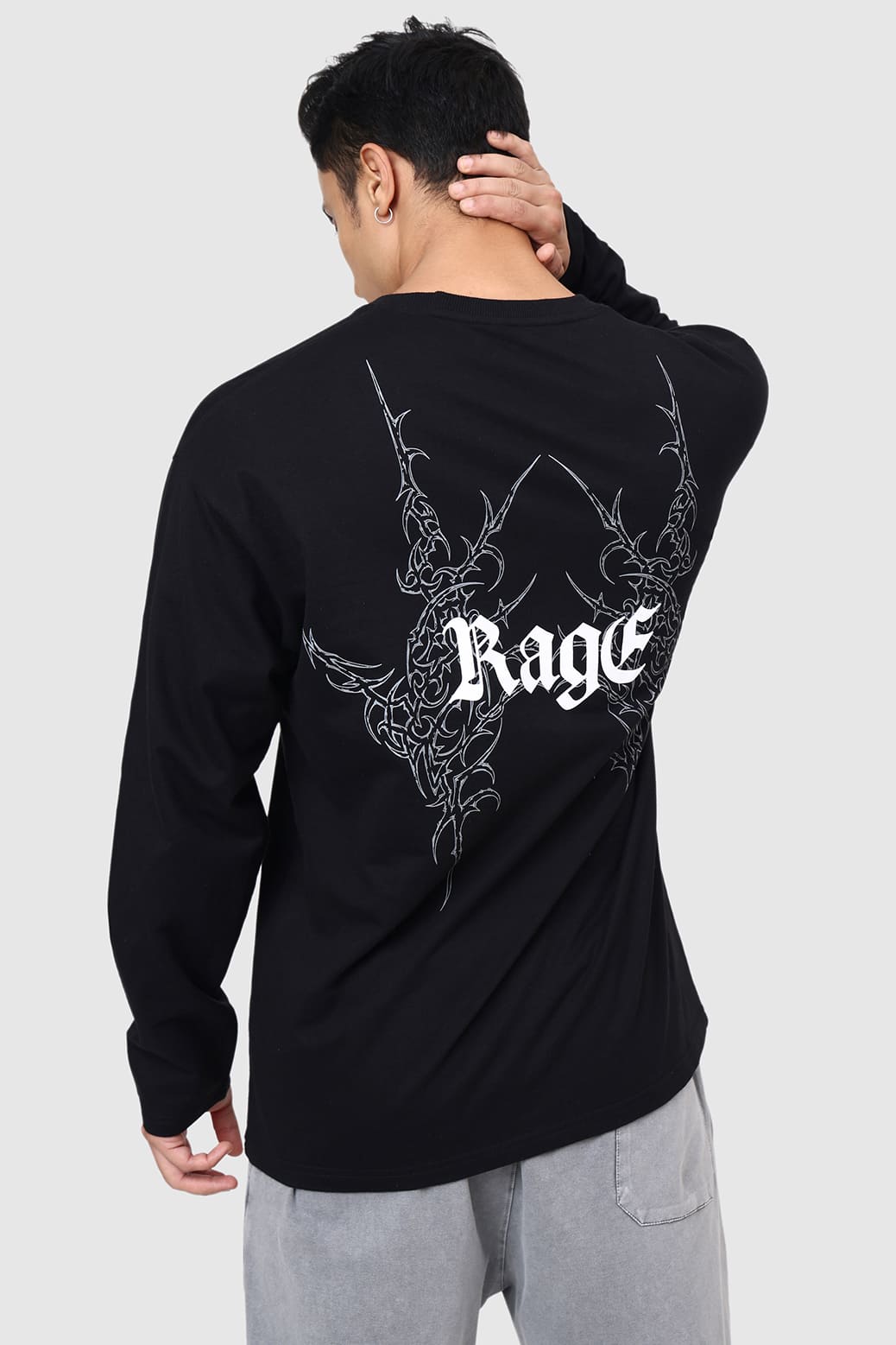 Rage Fullsleeves T-shirt Black
