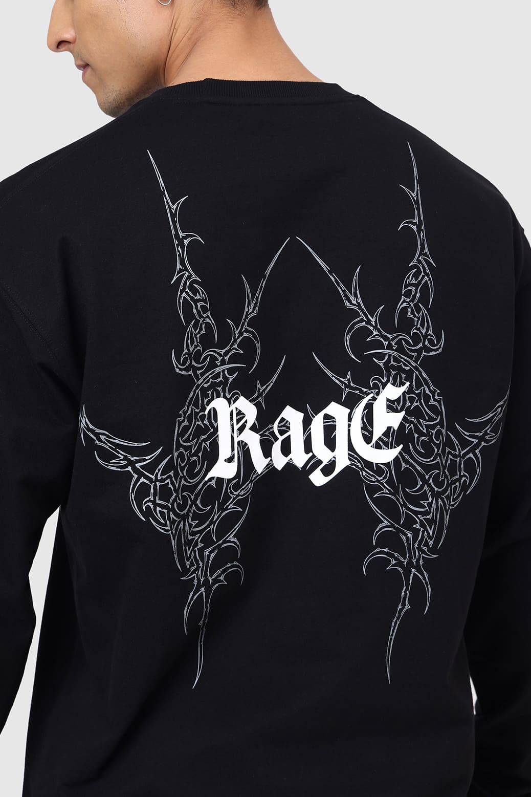 Rage Fullsleeves T-shirt Black