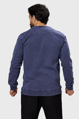 Shadow Washed Sweatshirt Navy