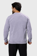 Shadow Washed Sweatshirt Light Grey