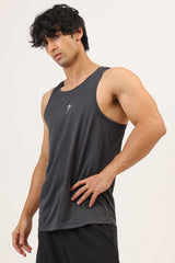 Speed Running Tank Dark Grey