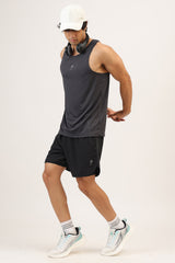Speed Running Tank Dark Grey