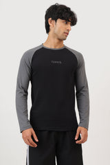 Vintage Raglan T-shirt Black