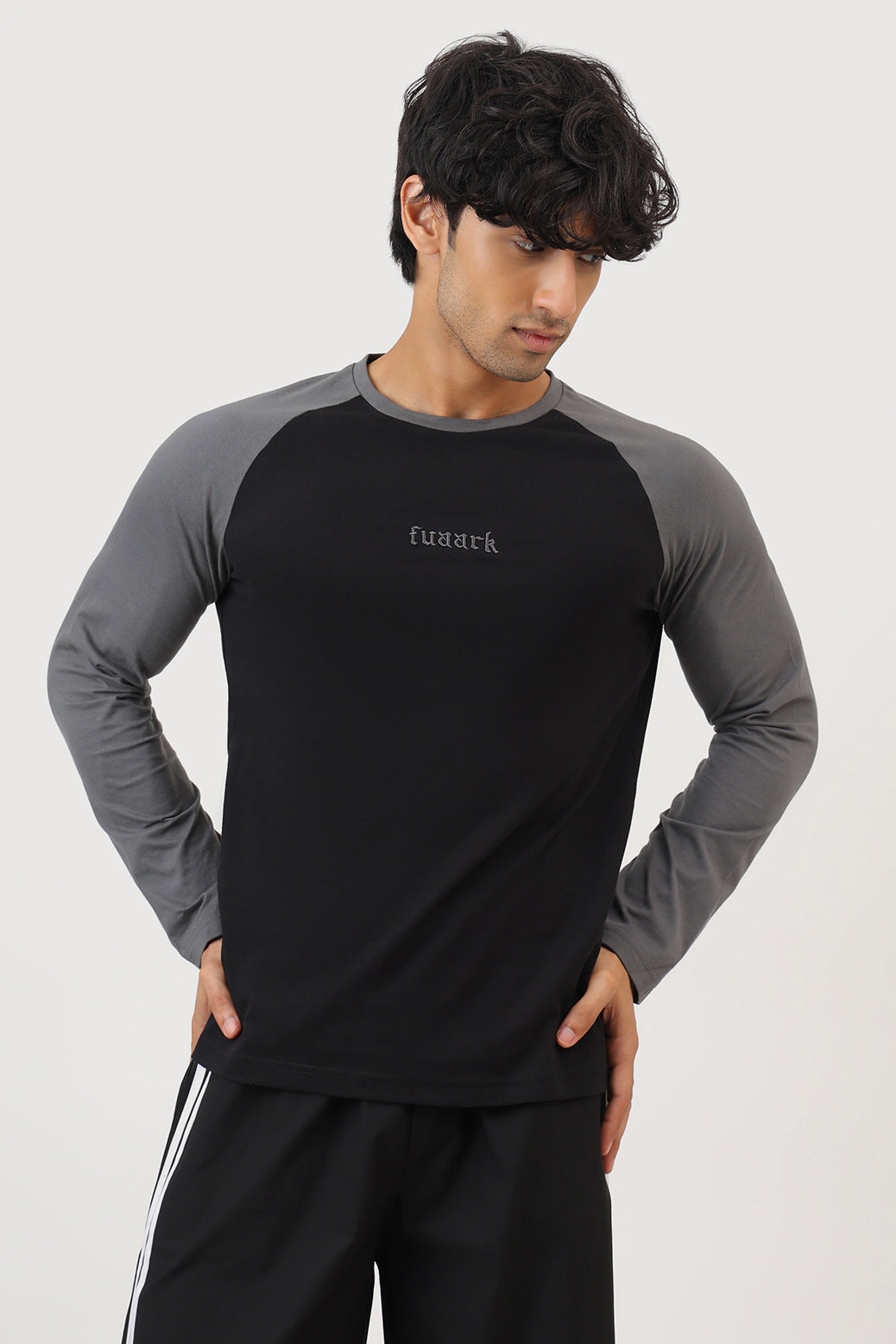 Vintage Raglan T-shirt Black