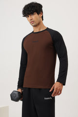Vintage Raglan T-shirt Coffee