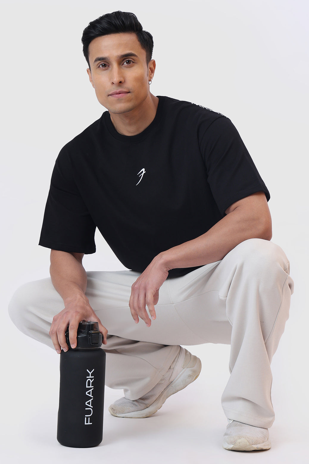 Hydrate 2 Ltr Gallon Bottle Black