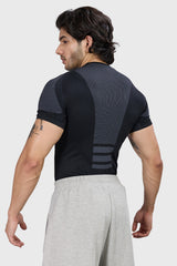 Alpha Seamless T-shirt Black/Light Grey