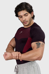 Command Seamless T-shirt Red/Black