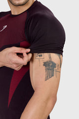Command Seamless T-shirt Red/Black