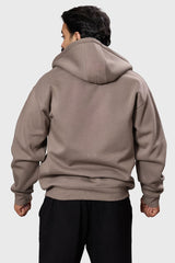 Brookline Oversized Jacket Brown