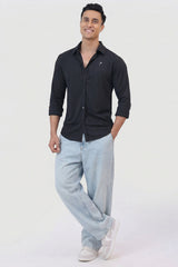 Foundation Fullsleeves Shirt Black