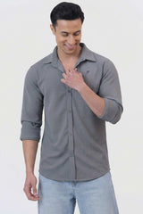 Foundation Fullsleeves Shirt Light Grey