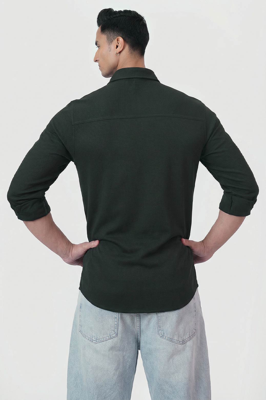 Foundation Fullsleeves Shirt Olive