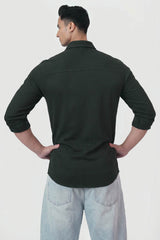 Foundation Fullsleeves Shirt Olive