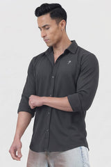 Foundation Fullsleeves Shirt Dark Grey