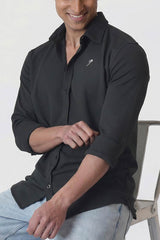 Foundation Fullsleeves Shirt Dark Grey