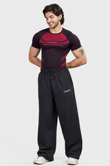 Flux Seamless T-shirt Black/Red
