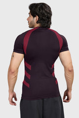 Flux Seamless T-shirt Black/Red