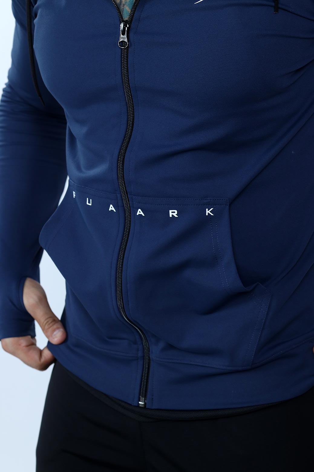 Signature Nylon Jackets Navy