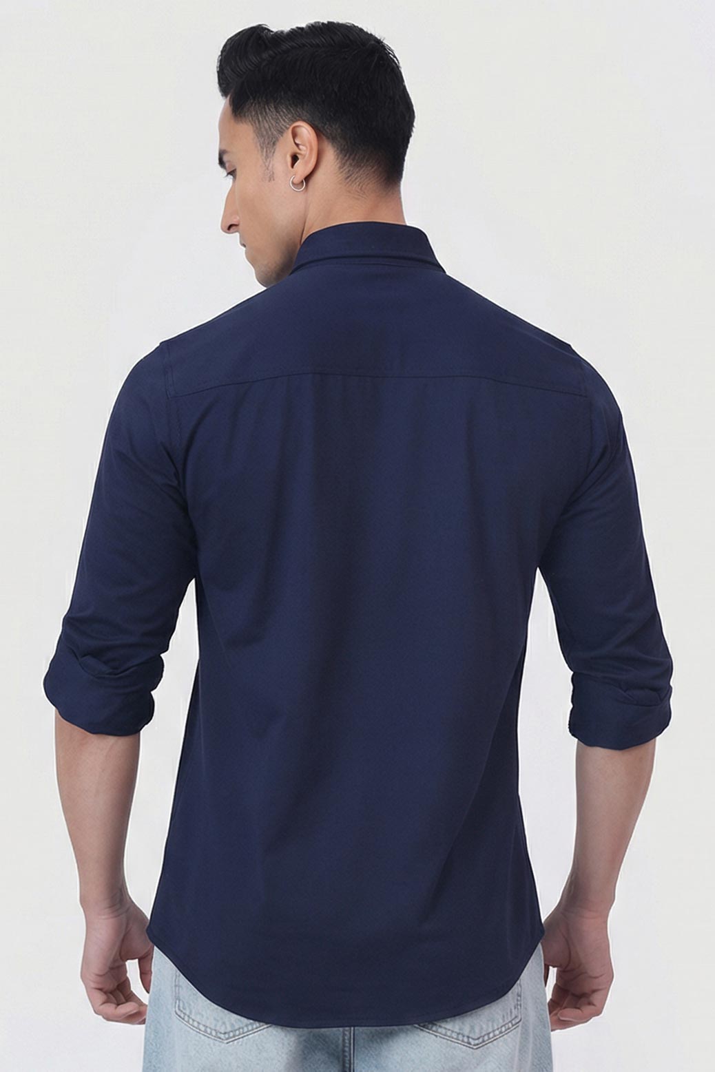 Aero Fullsleeves Shirt Navy