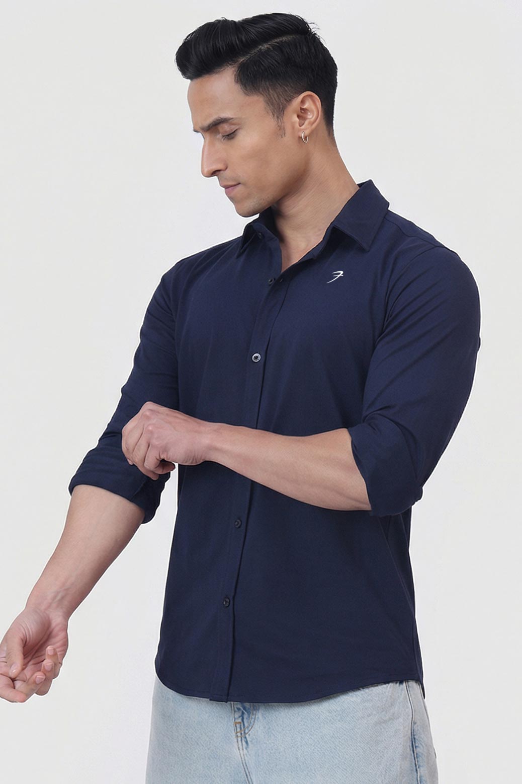 Aero Fullsleeves Shirt Navy