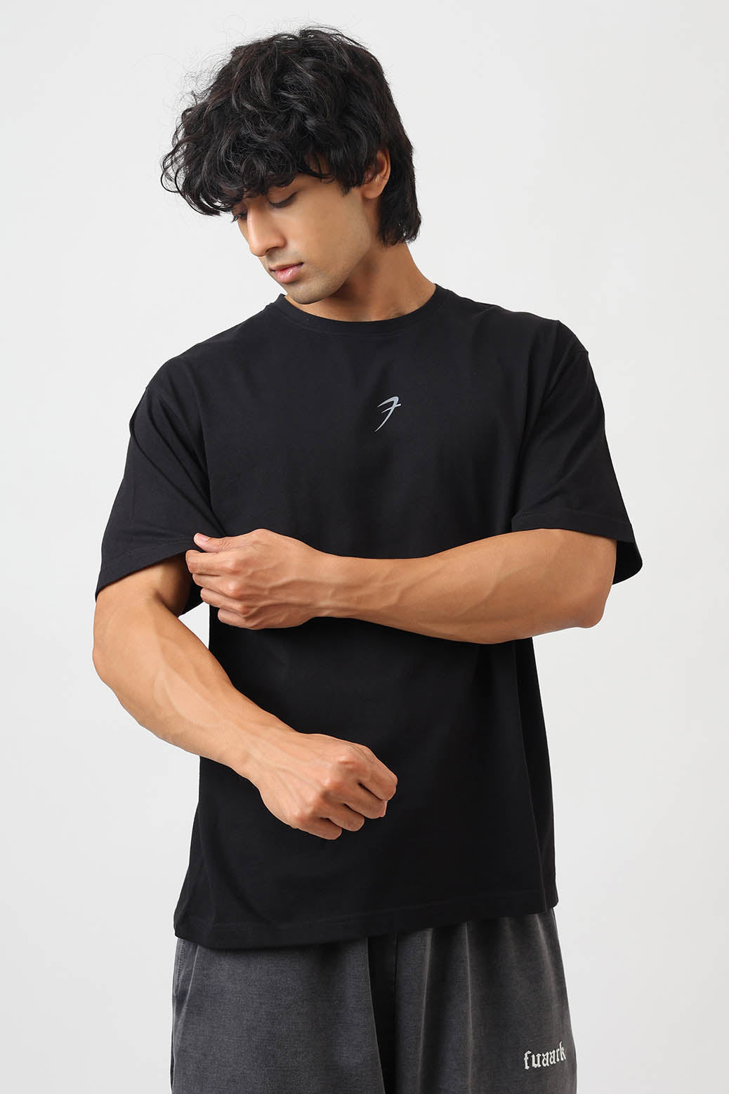 Power Oversized T-shirt Black