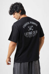 Power Oversized T-shirt Black