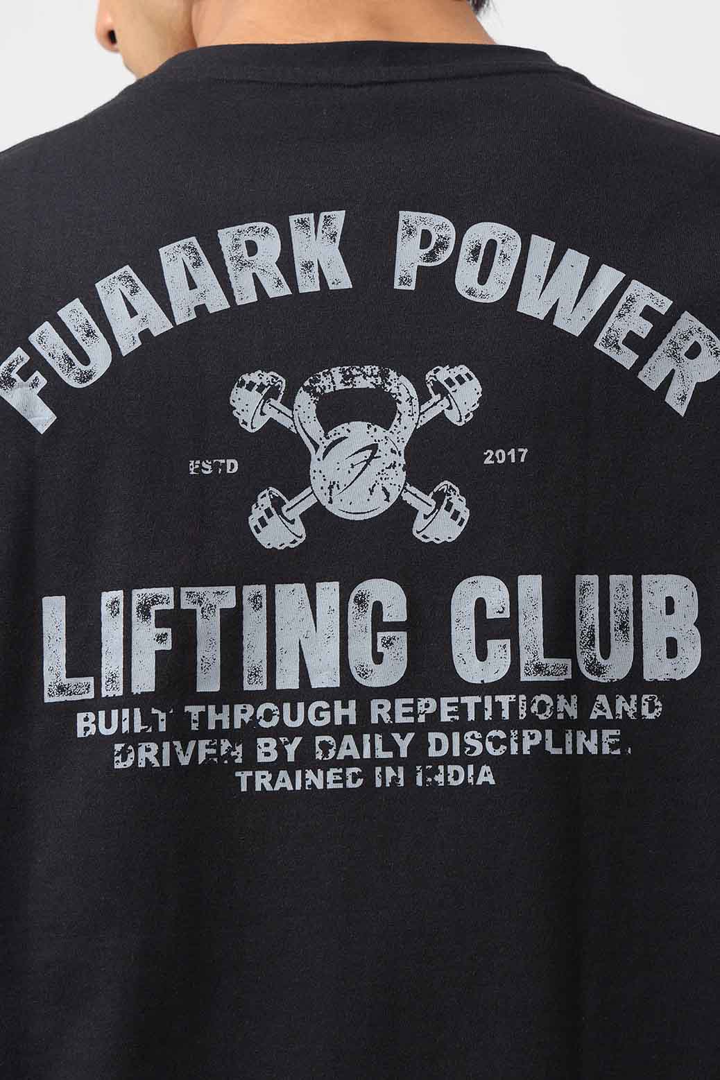 Power Oversized T-shirt Black