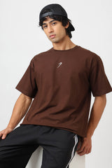 Power Oversized T-shirt Coffee