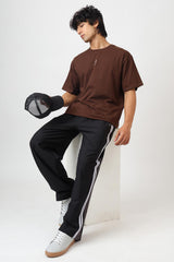 Power Oversized T-shirt Coffee