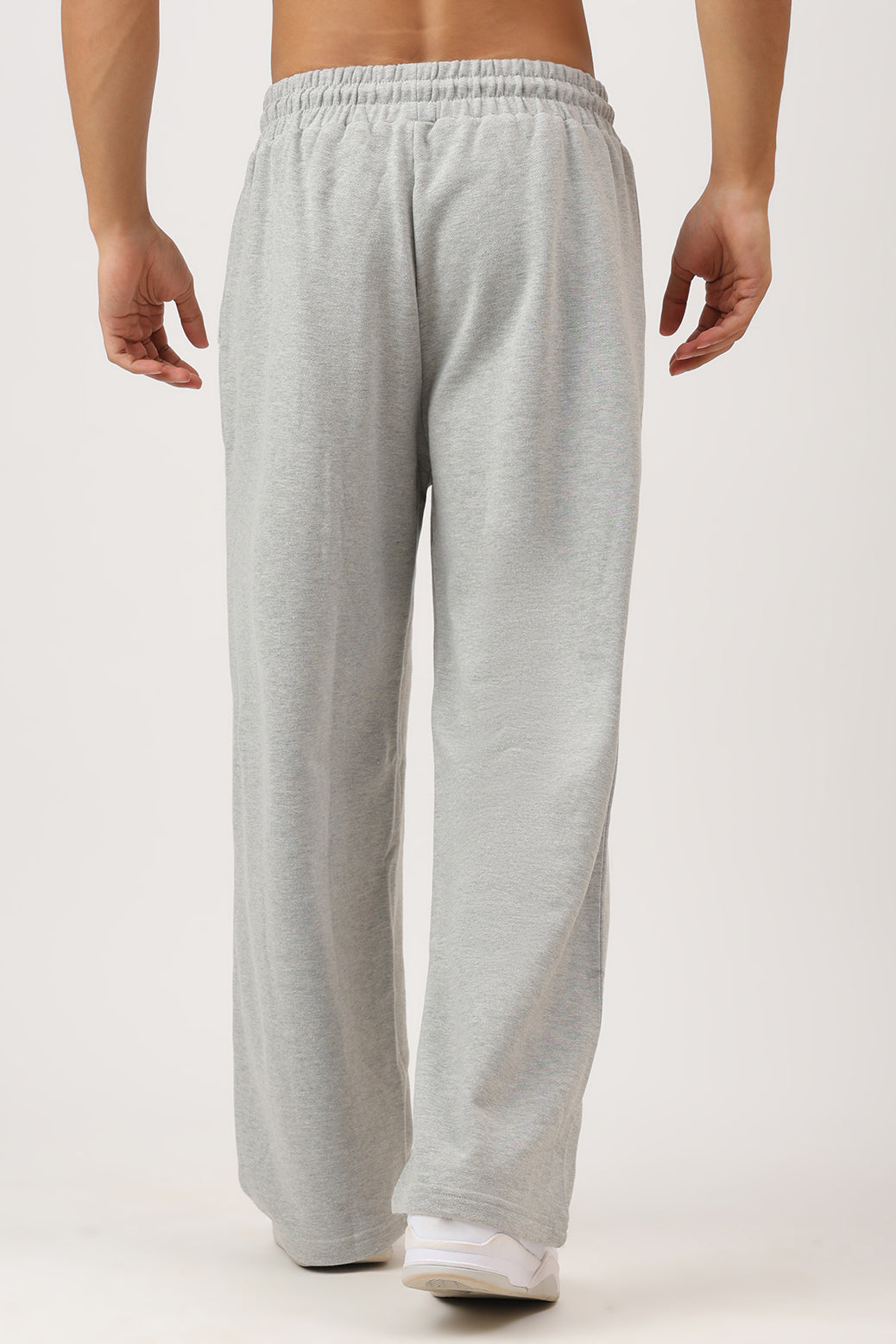 Recovery Straight Pants Melange Grey
