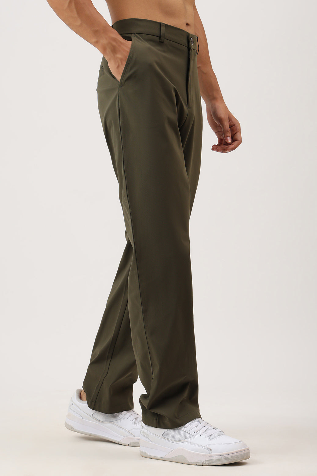 All Day Slim Pants Military Green
